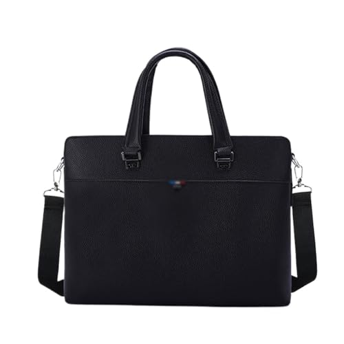 Men's Business Handheld Briefcase Conference Office Handbag Large Capacity Computer Bag