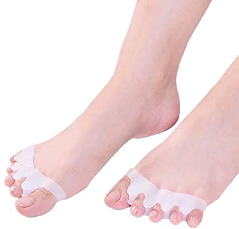 DUORUI 4 PCS Bunion Corrector Splint, Toe Separators, Toe Spacers, Hammer Toe, Toe Straightener, Toe Guards, Bunion Corrector and Bunion Relief