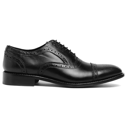 Anthony Veer Ford Quarter Brogue Shoes for Men | Lace-up | Goodyear Welt Construction | Recraftable Leather Outsole2