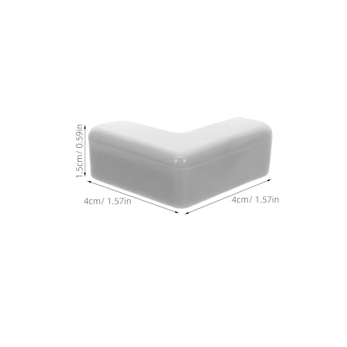 Image of NUOBESTY Silicone Corner Protectors 20Pcs Baby Proofing Edge Guards Toddler Safety Table Furniture Bumpers Indoor Crash Protection