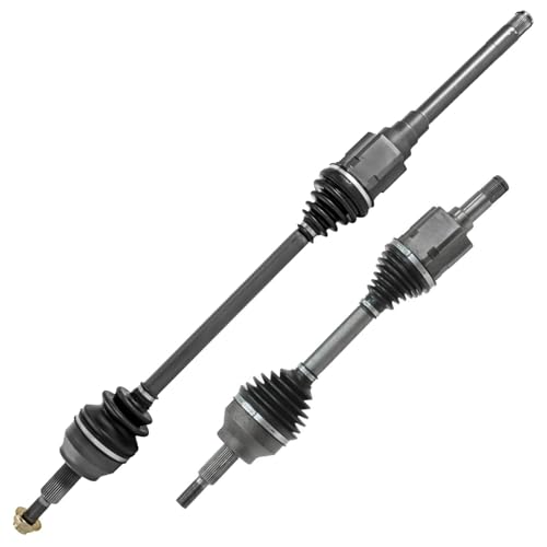Image of Detroit Axle - AWD 2pc Front CV Axles for 2011-2025 Dodge Durango 2011-2021 Jeep Grand Cherokee, CV Axle Shafts Assembly 2012 2013 2014 2015 2016 2017 2018 2019 2020 Replacement
