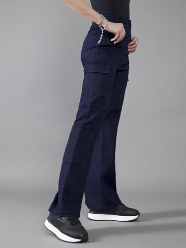 Image of Dolce Crudo High Rise Wide Leg Jeans for Women