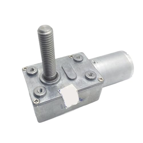 Moteur réducteur CC JGY-370 M8 24V 66 RPM avec vis sans fin pour blocage automatique