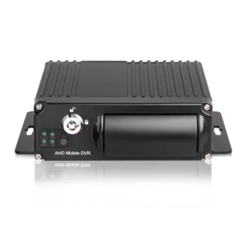 Osmond Grabadora de Video para Coche de 4 Canales con Grabación en Bucle, Compatible con para 256 GB SD 1080P, Mini DVR Móvil para Camión, Autobús y Furgoneta.