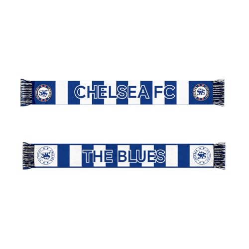 image for Icon Sports Officially Licensed Chelsea FC Soccer Scarf, Premium Acryl