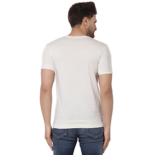 Image of Red Tape Printed Round Neck T-Shirt for Men | Premium Comfort | Versatile Everyday Essential