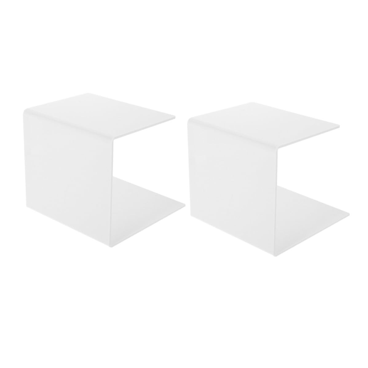 Operitacx 8 Pezzi Supporto per Extension Ciglia in Plastica Bianca, Stabile | Saloni di Bellezza, Design Ergonomico, Facile Manutenzione, Riduce Affaticamento di Braccia e Collo