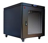 Sysracks 12U 35 inch Depth Soundproof Server Rack Cabinet Quiet Server Cabinet Enclosure Silent...