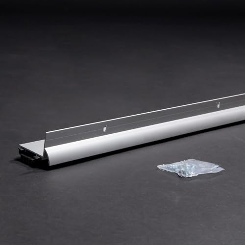 Inbar Hardware L-Shaped Heavy-Duty Aluminum Door Shoe with Drip Cap