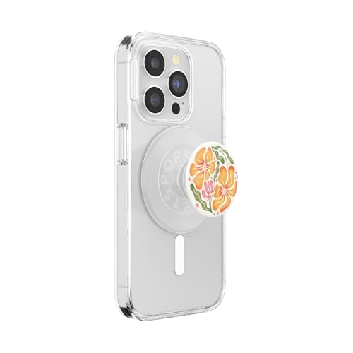 PopSockets Agarre de teléfono para MagSafe con Soporte, Soporte magnético, Parte Superior Intercambiable, sujeción Segura para Fundas MagSafe de iPhone, Agarre para teléfono y Tablet, Cute PopSockets