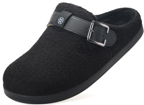 Chaussures de jardin antidérapantes Sisttke avec doublure peluche ultra chaude