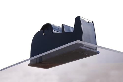 JDS Toy Store jds 1 pacote de dispensador de fita de metal industrial de mesa (2 lâminas de reposiçã