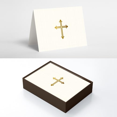 Image of Designer Greetings Blank Note Cards | Boxed Card Set, Matching Envelopes, Foil and Glitter Details