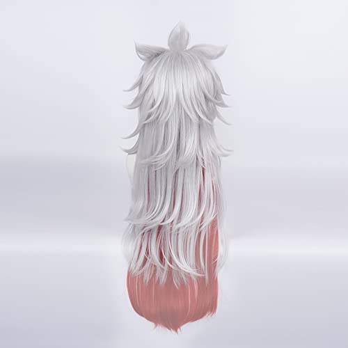 OSIAS Color Gradient Arataki Itto Genshin Impact Cosplay Wig for Man and Boys, Arataki Itto Wig - Image 4