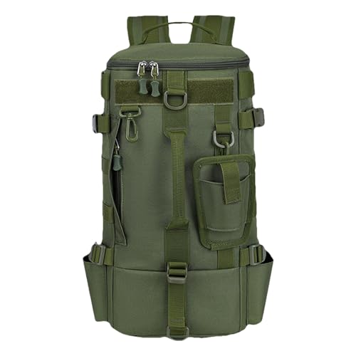 dowuiii Mochila para Aparejos de, de al Aire Libre con Soporte para caña, de Aparejos, de Almacenamiento Grande para Equipo de, de Viaje para, Camping
