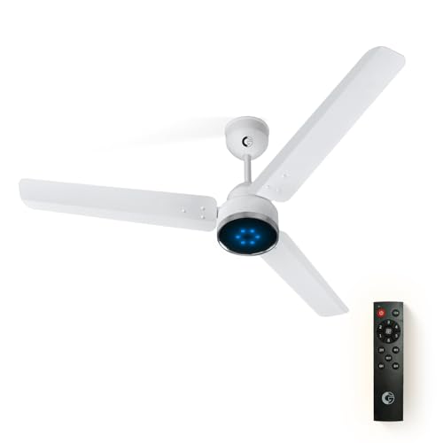 CG AeroSwift Ceiling Fan | 1200mm | High speed BLDC Motor | 5 Star rated | Energy Efficient |3+2 Year Warranty | LED display | Reverse Mode | Remote C