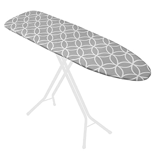 Laundry Solutions by Westex Fancy Circle Deluxe Triple Layer Extra-Thick Ironing Board Cover & Pad, 15" x 54", IB0305A