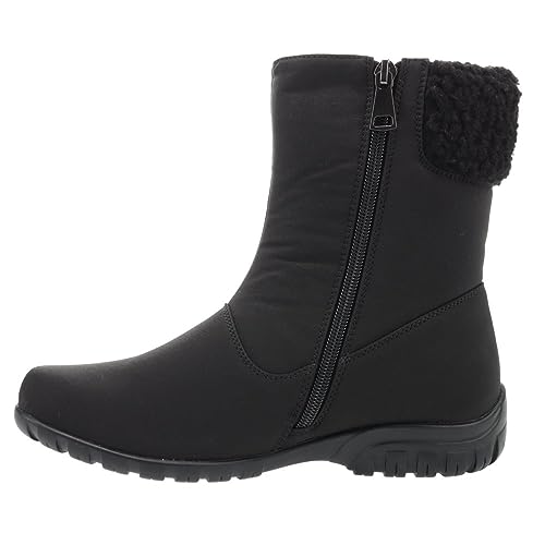 Propét Women's Dani Mid Snow Boot, Black, 8 X-Wide #TOP20
