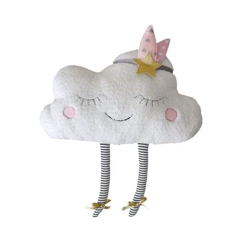 Nunubee zierkissen mit füllung Instagram Nordischen Stil Wolkenform Plüschmaterial Kindergarten deko Kissen Wohnzimmer Sofa Office dekorative Cover