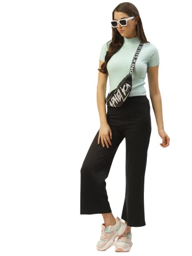 Image of Laabha Solid Flared Womens Trackpant