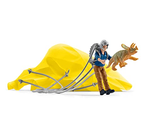 Schleich 41471 Sauvetage en Parachute (Dinosaurs) Multicolore