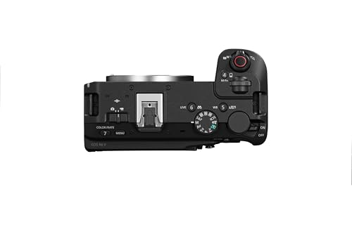 Image of Canon EOS R6V Mirrorless Camera Body Only- Black | 32.5 MP Fullframe Sensor | 7K Video | Open Gate