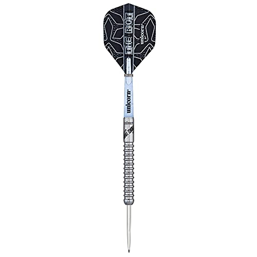 Unicorn Steel Tip Darts Set, Black, 22 g - Image 3