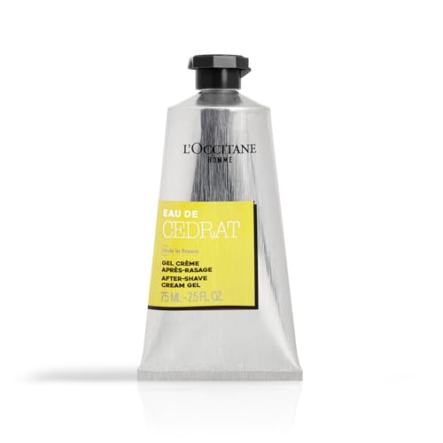 L'OCCITANE - Gel crema aftershave Eau de Cédrat - 75 ml - Fabricado en Francia