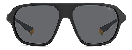 POLAROID PLD 2152/S PGC MATTE BLACK YELLOW 59/13/135 UNISEX Sunglasses2