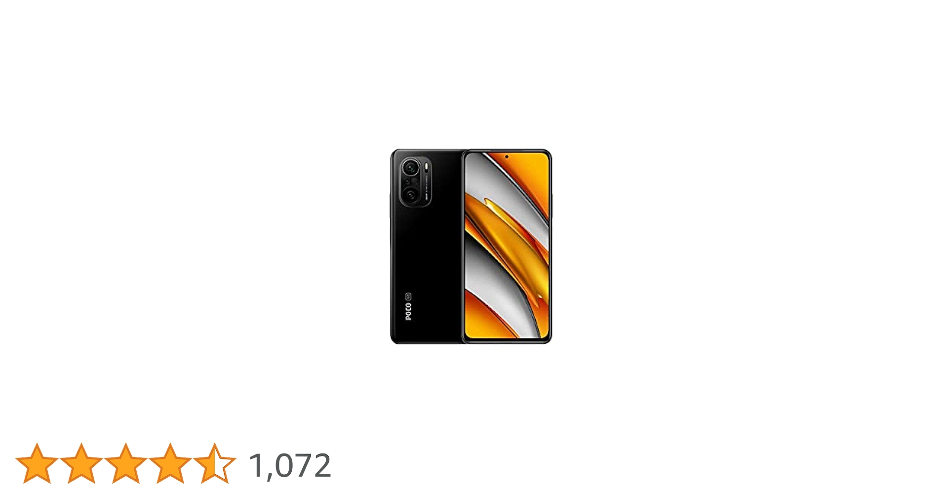 Xiaomi Poco F3 - Smartphone 128GB, 6GB RAM, Dual SIM, Night