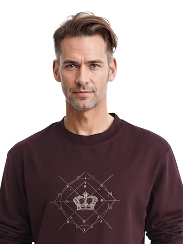 Image of Rare Rabbit Boxy fit Graphic Print Sweatshirt