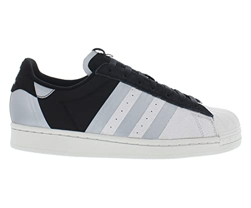 Image of adidas Superstar Mens Shoes Size 14, Color: Grey /Black