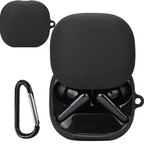 Iniayoh For Anker Soundcore Liberty 4 pro ケース Anker Soundcore Liberty 4 pro 専用 ケース にはカラビナが装備されており紛失防止、傷つきにくい 柔らかなシリカゲル、耐衝撃 超薄型 防