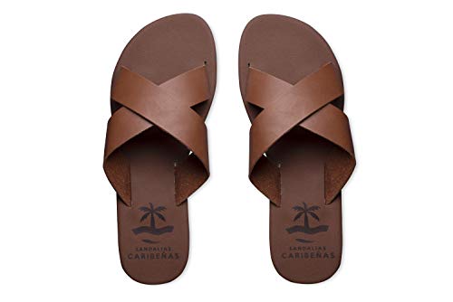 Zapatos Dama, Sports Sandalias Caribeñas | Sandalia de Playa para Mujer| Resistente al Agua |Modelo Cozumel Color Piel Talla 23