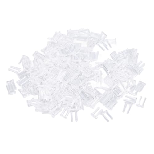 200pcs Compression Sleeves Rimless Glasses Fixing Accessories Tools Size 2 for Optical Needs