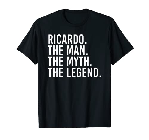 RICARDO. EL HOMBRE. EL MITO. LA LEYENDA Camiseta