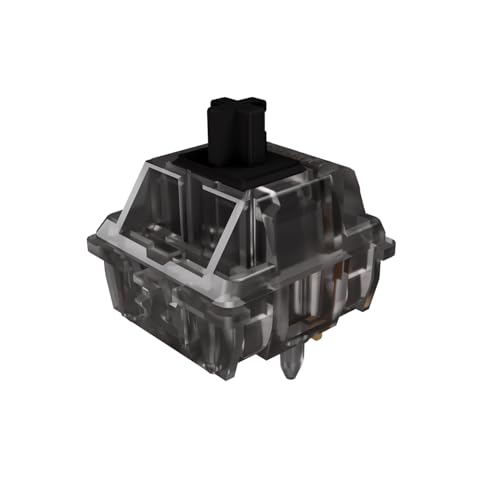 GATERON Ink V2 Pro interrupteurs de touches premium et robustes noir fumé