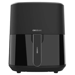 Cecotec Airfryer zonder olie van 5’5L Cecofry Fantastik 5500,1500W, PerfectCook-technologie, 9 Kookmodi, Touchscreen, Instelbaar 80-200 graden Celsius, Kookt tot 60 minuten, Oververhittingsbeveiliging