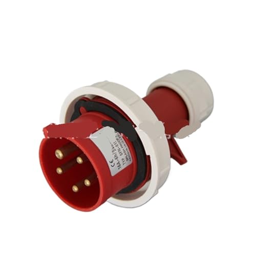 Prise étanche industrielle SFN-0152 IP67 résout les infiltrations d'eau en milieu humide 380V