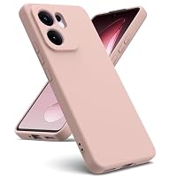 Oududianzi Flüssigsilikon-Hülle Für Oppo Reno 13 F 5G/4G – Weich, Stoßfest, Mit Mikrofaser-Innenfutter – Mitternachtsblau
