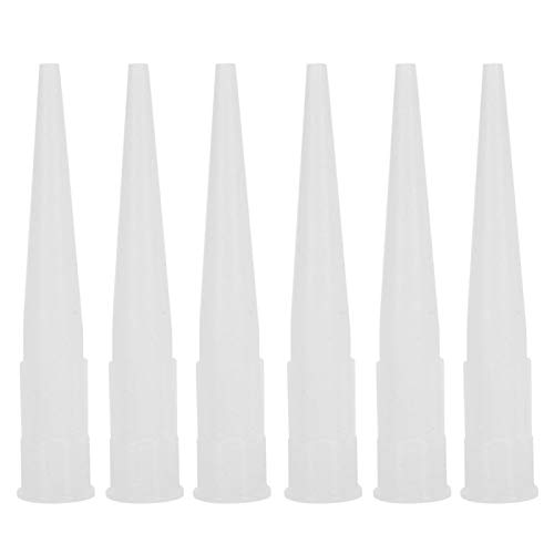 30 stks Caulk Nozzles, Plastic Glas Lijm Nozzles Kit Siliconen Kit Tips voor Worst Kitpistool - Afbeelding 4