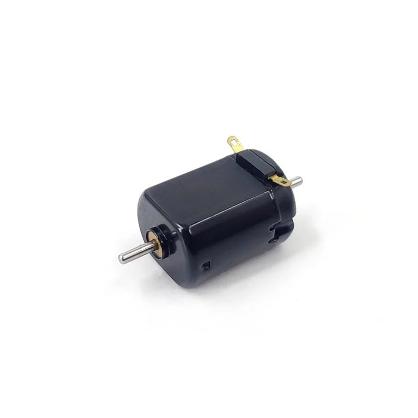 130 Dual 2mm Shaft Carbon Brush Electronic Starter DC 12V-24V 5-Pole Rotor Engine Motor Drivers