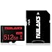 Produktbild 512GB Memory Card Class 10 Card Micro SD Card Kompatibel Computer Kamera und Smartphone,TF Memory Card mit einem SD Card Adapter(512GB)