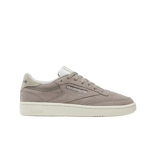 Reebok Club C 85, Gritty Grey/Sportbeige/Breakaway Green, 7 by Reebok - Used condition - CA$65.06