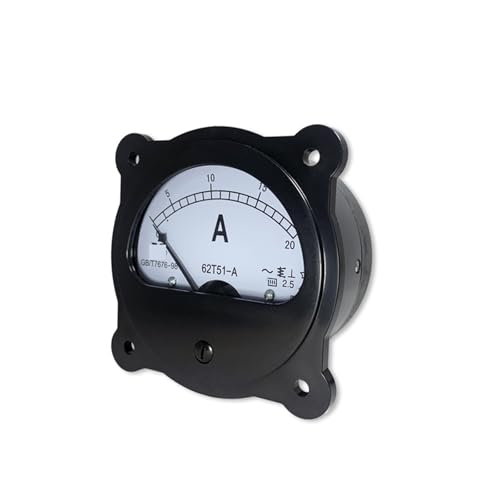Amperímetro CA con puntero analógico AC 200-5A para control estable de corriente 3