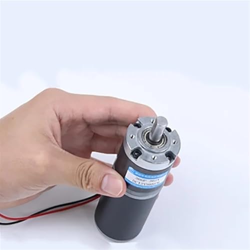 Moteur planétaire CC 24V 37RPM motoréducteur 36mm arbre 8mm pour robotique