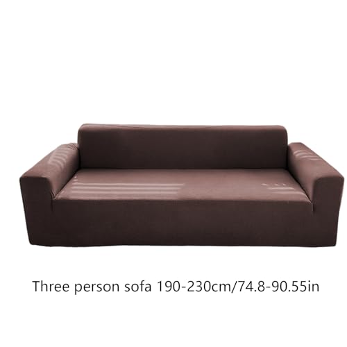 Housse de canapé extensible 3 places en tissu résistant premium - 6