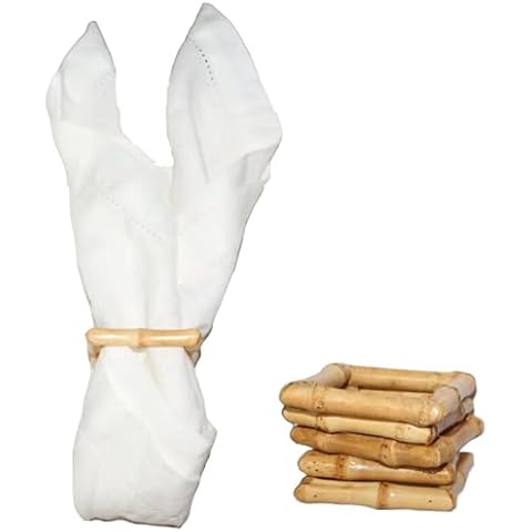 Bamboo Napkin Rings by JUSTEMI Cover