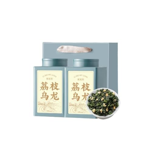 TÉ Anxi Tieguanyin Oolong (250g * 2) Caja De Regalo, TÉ Oolong Con Sabor A Lichi, - Hojas Sueltas