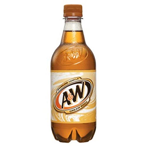 Beeq Box - (Pack Of 8) A&W Root Beer, Cream Soda 20 Oz #TOP2